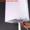 White 10"/12"/15" PA DJ Speaker Cover Scrim 2PCS Stretchy Speaker Cover for Wedding Church Club (RSC128W)