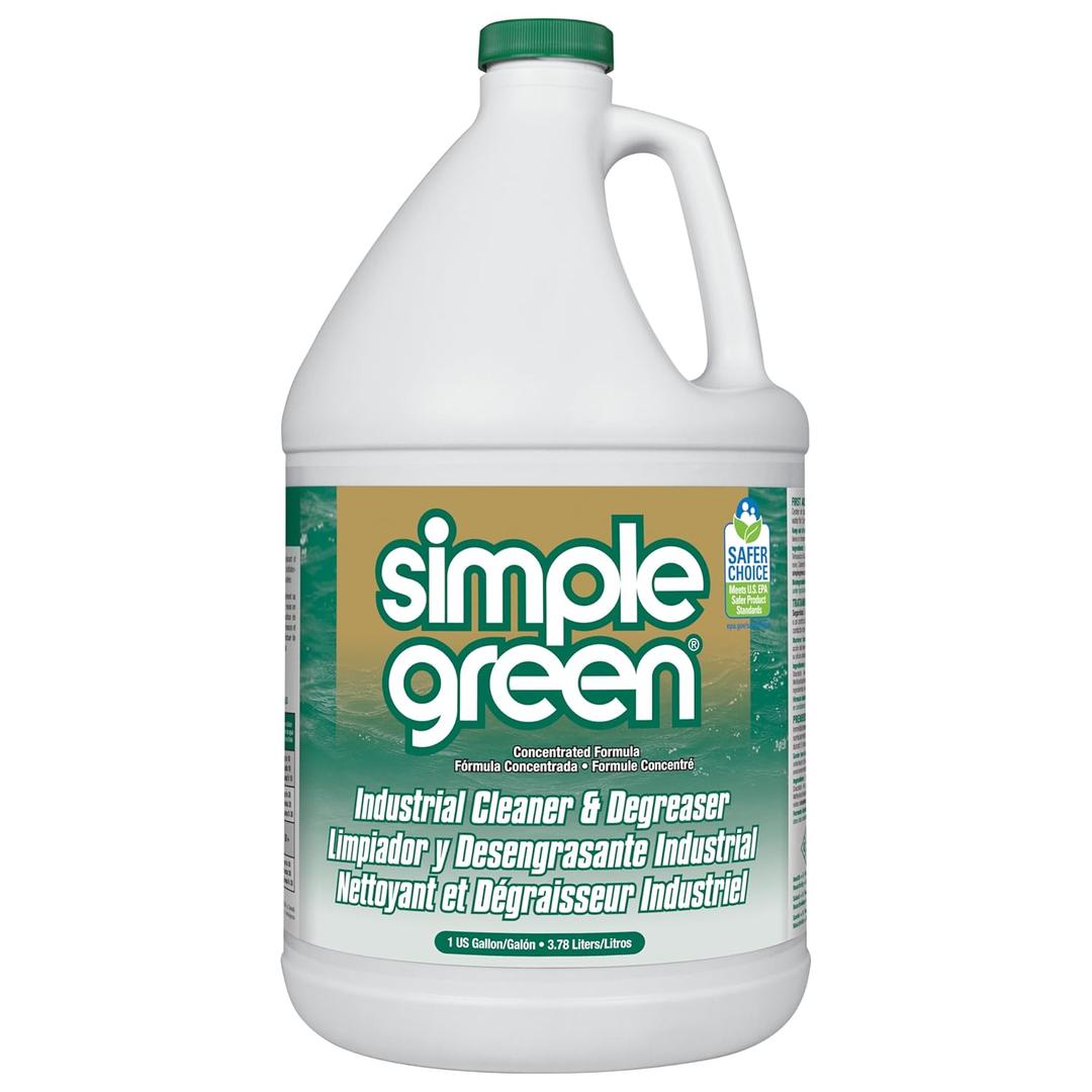 Simple Green 13005CT Industrial Cleaner and Degreaser, Concentrated, 127.8 Fl Oz, Pack of 1, White