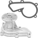 Engine Water Pump with Gasket, Compatible with Hyundai Elantra, Elantra Coupe, Elantra GT, Tucson, Veloster, Veloster N & Kia Forte, Forte Koup, Forte5, Seltos, Soul, Replaces# 251002E020