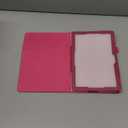 Case for Amazon Fire HD 10 Tablet 10.1" Inch Display (13th Generation, 2023 Released) - Slim Lightweight Folio Stand Cover PU Leather Case + 1 Screen Protector and 1 Stylus (Pink)