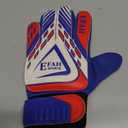 EFAH SPORTS Soccer Goalie Goalkeeper Gloves for Kids Boys Children Football Gloves with Strong Grips Palms
