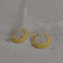 Nenesupply 19mm Oval Flanges Compatible with Medela Breast Pump Parts Replace 19mm Medela Flange Accessories. Work with Pump in Style Parts Symphony Parts Swing Maxi Harmony and Personalfit Flex