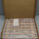 New Brothread 60 Spools Wooden Thread Rack/Thread Holder Organizer With Hanging Hooks For Embroidery Quilting And Sewing Threads