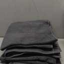 Cotton Paradise Hand Towels for Bathroom, 100% Cotton Turkish 4 Piece Hand Towel Set, Soft Absorbent Face Towels, Dark Gray Hand Towels