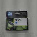 HP 952XL Cyan High-yield Ink Cartridge | Works with HP OfficeJet 8702, HP OfficeJet Pro 7720, 7740, 8210, 8710, 8720, 8730, 8740 Series | Eligible for Instant Ink | L0S61AN