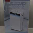 KeepGlad 4900 Sq.Ft Dehumidifier, 95 Pints Dehumidifiers for Home with Drain Hose, Intelligent Humidity Control, Auto or Manual Drainage, 3 Modes, 24H Timer, Ideal for Basement, Bathroom, Bedroom