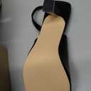 Coutgo Womens Slingback Stiletto High Heels Closed Pointed Toe Pumps DOrsay Sexy Office Dress Shoes (10, Blackpu)