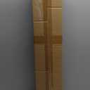 3 Sets Premade Accent Wall Molding KitAccent Wall Panels for Interior Wall Decor,All Edges precut, Chair Rail Moulding Trim for Home Moulding Decoration (54 x 24 inHigh-Low Type)