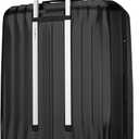 Samsonite UpLIFT Large Checked Hardside Luggage with Spinner Wheels - Airline-Approved, TSA Lock, Adjustable Handle System - Polycarbonate Hard Suitcase for Ultra Lightweight Travel - Phantom Black