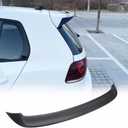 Rear Roof Spoiler for Volkswagen VW Golf 6 GTI & R Hatchback 2010-2013 Matt Black FRP Rear Trunk Roof Lip Spoiler Tail Wing Factory Outlet