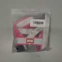 Escape Proof Dog Harness Medium Sized Dog Soft Lightweight Padded Mesh Dog Harness for Medium to Large Dogs, Reflective Adjustable Chest Pet Vest with Handle, Gray/Pink, XL