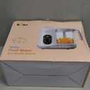 BEAR 2024 Baby Food Maker | One Step Baby Food Processor Steamer Puree Blender | Auto Cooking & Grinding | Baby Food Puree Maker with Self Cleans | Touch Screen Control, White