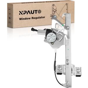 Front Driver Side Power Window Regulator with Motor Replacement for 2000 2001 2002 2003 2004 2005 Buick Lesabre Custom Limited Sedan, Left, 741-762