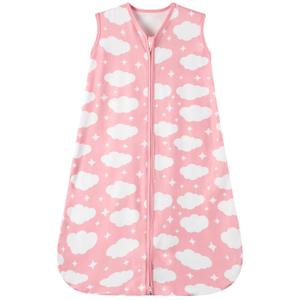 GUNTAIL Baby Sleep Sack 12-18 Months Baby Wearable Blanket 100% Rayon Cotton 2-Way Zipper Toddler Sleeping SackComfy Soft Lightweight TOG 0.3Cloud