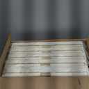 5 Tier - 34QT Storage Bins with Lids, Collapsible Storage Bins with Doors and Wheels, Plastic Storage Cabinet for Easy Storage and Organization for Living Room, Office