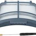 WE16X32537 Dryer Lint Screen Filter Replacement for GE Dryer General Electric Hotpoint Dryer Lint Trap with Cleaner Kit Brush WE16X29597 AP7205579