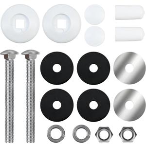 67-209-911-SS Diving Board stainless steel Bolts Kit, Pool Diving Board Mounting Bolts Kit Compatible with Two Hole Residential inground Pool Diving Board of 6ft/8ft/10ft Diving Board, Black Washers 67-209-911-SS Diving Board stainless steel Bolts Kit, Pool Diving Board Mounting Bolts Kit Compatible with Two Hole Residential inground Pool Diving Board of 6ft/8ft/10ft Diving Board, Black Washers