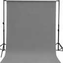 Kate Gray Photography Backdrop Solid Neutral Grey Background for Portrait, 10ftX12ft