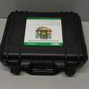 HVAC Digital Manifold Gauge Set for 92 Refrigerant Digital HVAC Gauges Pressure&Temp Test R134A R410A R404A R22 Refrigerant Gauges with Hoses, Upgraded Ball Valve,for Air Conditioning & Refrigeration