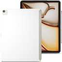 MAGEASY CoverBuddy Lite for M3/M2 iPad Air 13 (2024-2025) - iPad Air Case Compatible with Magic Keyboard, with Apple Pencil Pro Pencil Holder - White