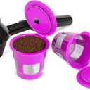 Cafe Fill Value Pack by Perfect Pod - 1-Stream Reusable K Cup Coffee Pod Filters & Scoop, Compatible with Keurig K-Duo, K-Mini, 1.0, 2.0, K-Series and Select Single Cup Coffee Makers