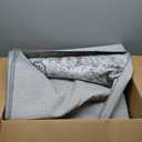 Lessymo 810 Area Rugs Washable for Living Room, Soft Indoor Boho Rug Non Slip for Bedroom Kitchen Dining Room, Large Vintage Taupe Carpet Stain Resistant for Dorm Nursery Home Office, Grey/Brown