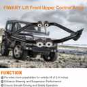 Adjustable Lift Front Upper Control Arms for Chevy Silverado 1500 2014-2018 GMC Sierra Yukon Tahoe 2-4" Suspension Heavy-Duty Ball Joint