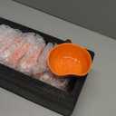 Kolewo4ever 12 Pieces Pumpkin Ramekins Thanksgiving Ramekins Ceramic Bowls Pumpkin Bowl 6 oz Oven Safe Ramekin for Thanksgiving Bowl Dip, Sauce, Condiments,Snack (Orange)