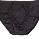 Pure Cotton Underwear Loose High Waist Briefs Soft Comfort Flex Fit Panties For Middle-aged And Elderly Men, M