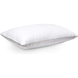 Luxury Collection Down and Feather Pillow | Hypoallergenic, Extra Loft for Best Head/Neck Support, 100% Dual-Layered Cotton | Queen 