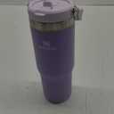 Stanley IceFlow Flip Straw Tumbler with Handle 30 oz | Twist On Lid and Flip Up Straw | Leak Resistant Water Bottle | Insulated Stainless Steel |BPA-Free | Lavender