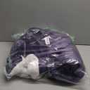 Bedsure GentleSoft Sherpa Fleece Twin Size Blanket for Couch, Non-Heated, Thick and Warm Throw Gifts for Women and Girls, Soft Fuzzy Plush Twin Blanket for Winter, Purple, 60x80 Inches