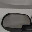 SCITOO Left Side View Mirror Fit for 2003 2004 2005 2006 2007 For Chevy Silverado For GMC Sierra 1500 Black Power Adjustment Manual Folding