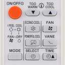 MSD-CD07VD Replace A/C Unit Remote Control Suits for Mitsubishi Mini Split AC Air Conditioner MSZ-WR09NA-U1 MSZ-WR09NA-U2 MSZ-WR12NA MSZ-WR18NA MSZ-WR12NA-U1 MSZ-WR12NA-U2 MSZ-WR18NA-U1