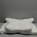 Emircey Clinical-Level Relief Cervical Neck Pillow for Sleeping, Orthopedic Contour Memory Foam Pillow for Side Sleepers, Cooling Reading Pillow for Neck Relief, Ergonomic for Back Stomach Sleepers (Snow White)