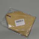 Tissue Box Cover PU Leather Tissue Holder Square with Bottom Belt Facial Paper Organizer Dispenser for Table Top, Bathroom, Car, Camel