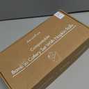 Pre Rolled Napkin and Bamboo Cutlery Set - 30 Sets (120 PCS)Disposable Wrapped Bamboo Utensils (30Compostable Napkins,30Forks,30Spoons,30Knives)-Wooden Silverware/Wrapped Plastic Tableware Alternative