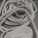 40FT Extra Long Kerf Weather Stripping Door Seal for Large Gaps and Easy Installation (White)