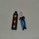 Dog Nail Grinder with 2 LED Lights Powerful 2 Speeds Super Quiet Dog Nail Trimmers with 3 Grinding Wheels Rechargeable Pet Dog Nail Clippers for Large Medium Puppy Dogs Dog Nail File Cat Nail Clipper (Black)