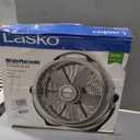 Lasko Wind Machine Fan, Air Circulator Fan with 3 Speeds, 20" Model 3300, Gray