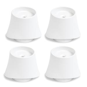 Wall Nanny 4 Inch Extension Accessories for Baby Gate (Made in USA) Connect Extensions to Wall Nanny's and Add 4 Inches in Length to Baby Gates - 4 Pack