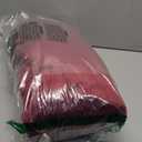 BULBUL Burgundy Curtains 108 inch Length- Living Room Red Velvet Blackout Window Drapes Curtain Thermal Insulated Room Darkening Decor Grommet Curtains for Bedroom Set of 2 Panels