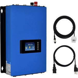 Y&H 1000W Grid Tie Inverter Power Limiter DC25-60V Solar Input AC110V/ 240V Auto Switch