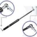 X AUTOHAUX 1 Set 16inch 179lbs/800N Black Lift Supports Struts Shocks Gas Spring with Ball Stud Mounting Bracket Universal for RV Car Truck Boat