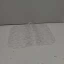 Coopay Kitchen Sink Mat Pebble Protect Mat PVC Eco-friendly Adjustable Stainless steel/ Porcelain Dish Drying Pad Protector for Bottom of Kitchen Sink, 15.8 x 11.8 inches (2 Pack, Clear)