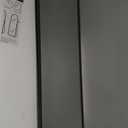 Full Length Mirror, Standing Large Floor Mirror with Aluminum Frame for Bedroom, Living Room, Bathroom(Black), Size: 56"L x 15"W