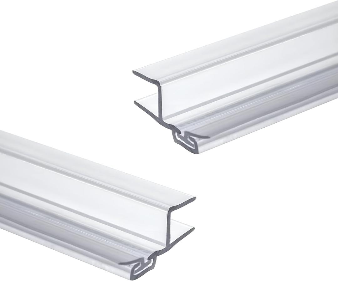 Clear 3/8'' Strike/Door Jamb Water Seal- 95'' Length (1)