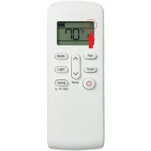 Replacement Remote Control for LG Portable Air Conditioner 810900659A,810900659,Compatible with LP0621WSR,LP0721WSR,LP1420BHR,LP1021BHSM,LP1021BSSM,LP1420BSR,LP1020WSR,LP1220GSR,LP0821GSSM,LP0820WSR
