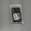 Crossbody Wallet Case for iPhone 17Pro, Wrist Strap & AdjustableShoulder Lanyard PU Leather Magnetic Snap Flip Wrist Strap Zipper Folio Flip Kickstand for Women Black