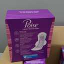Poise Ultra Thin Incontinence & Postpartum Pads with Wings for Bladder Leaks, 4 Drop Moderate Absorbency, Regular Length, 90 Count